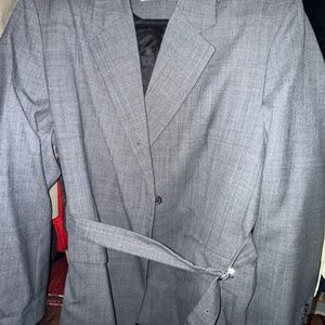 Zara Fitted Blazer with attacked belt